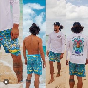 Never Worn Hot Dorado Board Shorts